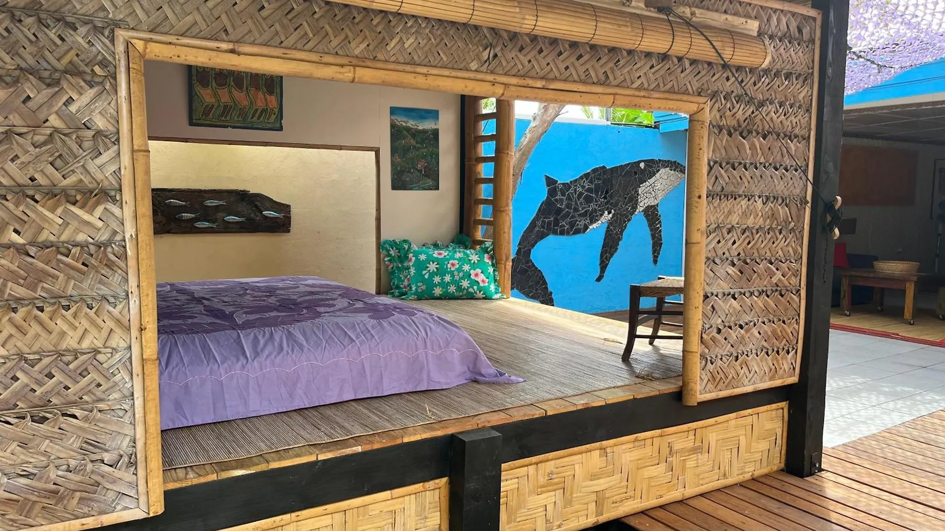 Fare Bamboo Avec Palapa Et Piscine Partagee Villa Moorea