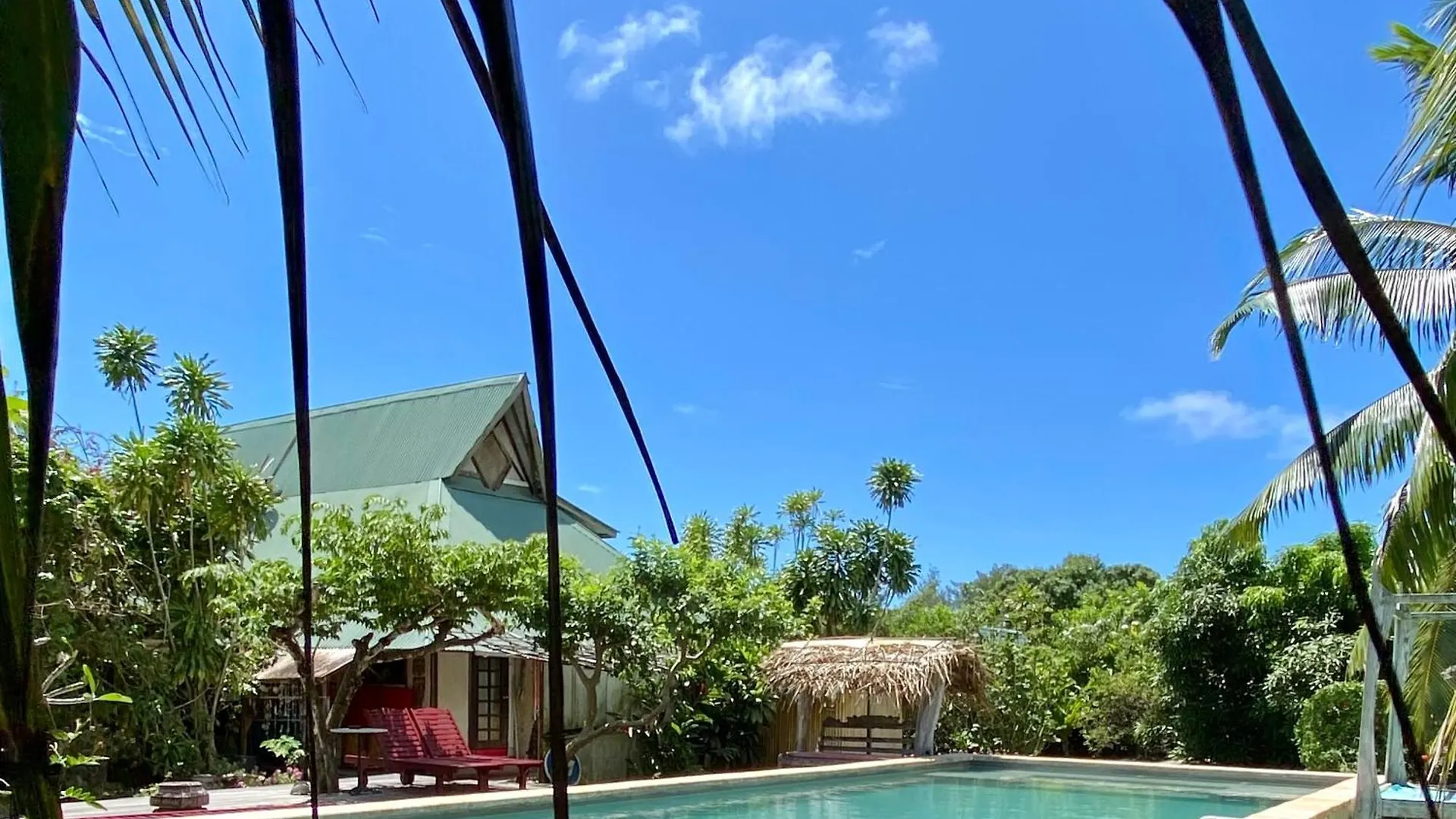 Fare Bamboo Avec Palapa Et Piscine Partagee Villa Moorea Holiday home