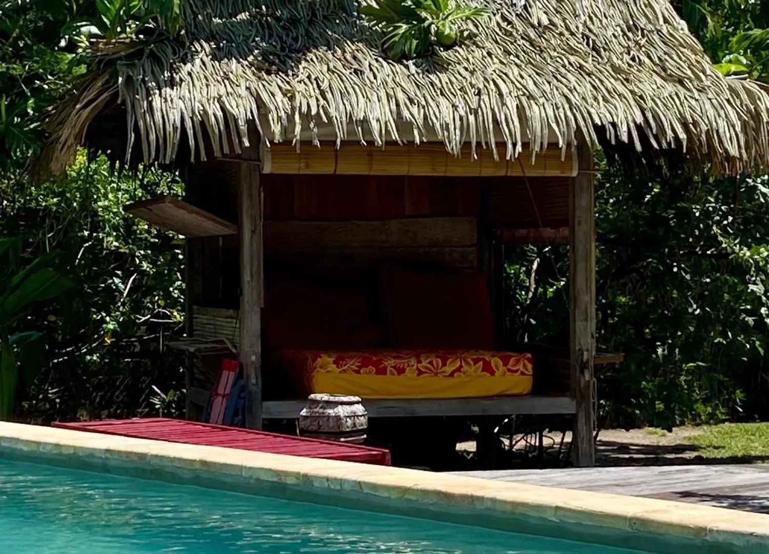 Fare Bamboo Avec Palapa Et Piscine Partagee Villa Moorea