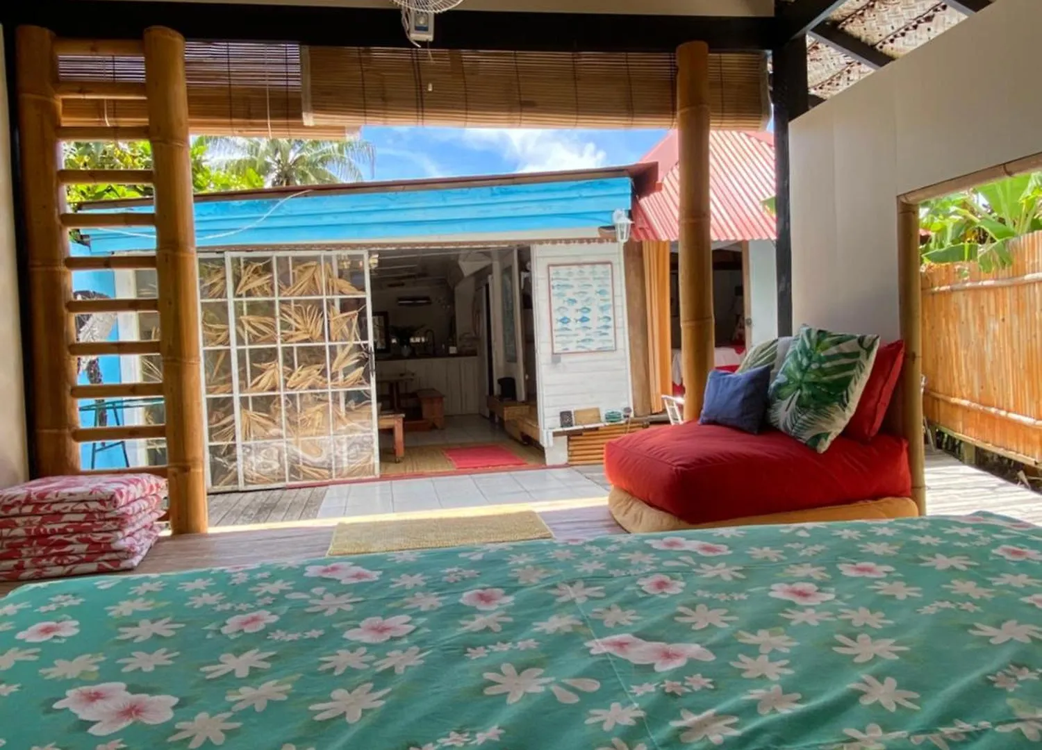 Fare Bamboo Avec Palapa Et Piscine Partagee Villa Moorea