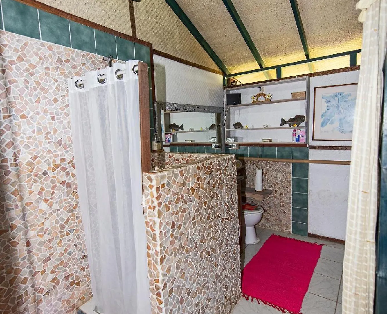 Fare Bamboo Avec Palapa Et Piscine Partagee Villa Moorea 0*,